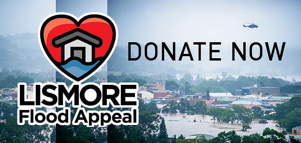 Donate now to Lismore Flood Appeal
